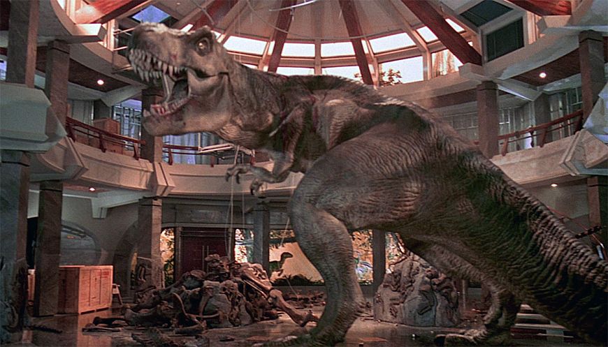 2. Тираннозавр – «Парк юрского периода»