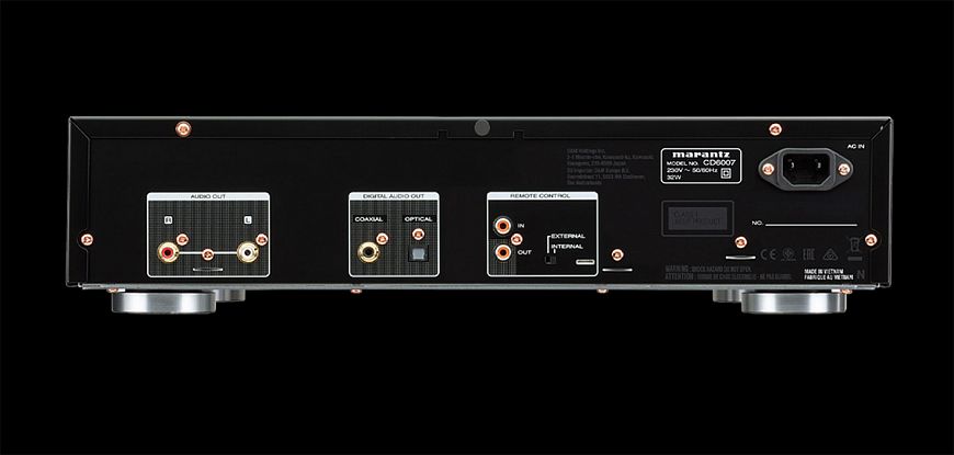 Marantz CD6007 — новый проигрыватель компакт-дисков с чипами ЦАП AK4490