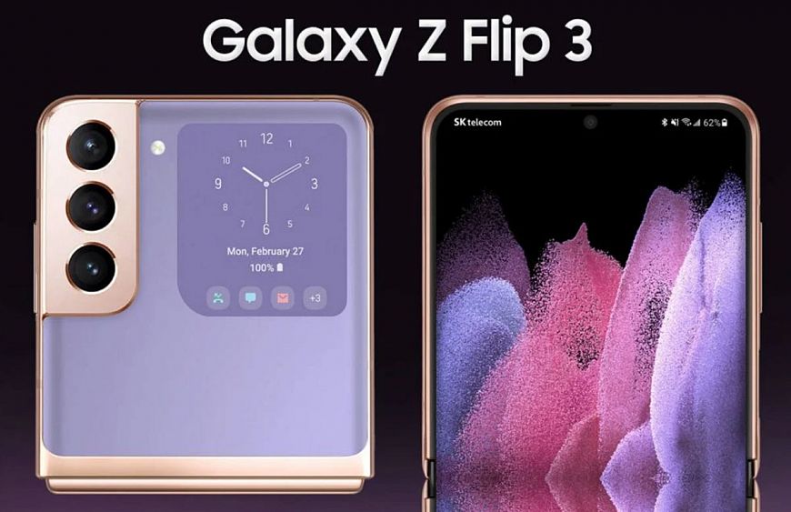 Гибкие смартфоны Samsung Galaxy Z Fold 3 и Z Flip 3