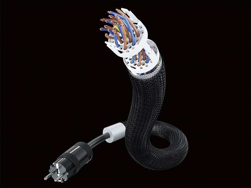 Силовые кабели с воздушным диэлектриком Inakustik AC-4004 Air и AC-1204 Air