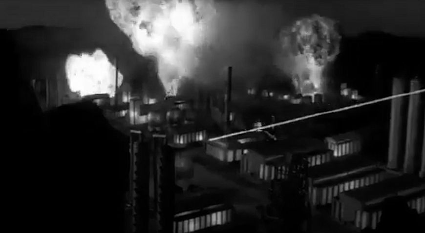 «Гиперболоид инженера Гарина» (1965) – атака на завод