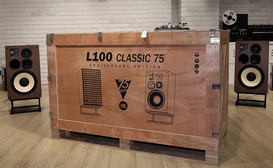 Акустические системы JBL L100 Classic 75 Anniversary Edition
