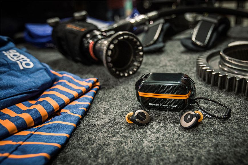 Беспроводные внутриканальные наушники Klipsch T5 II McLaren Edition