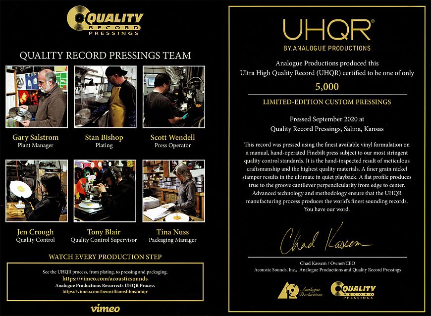 UHQR-винил Jethro Tull «Aqualung» (1971) от Analogue Productions