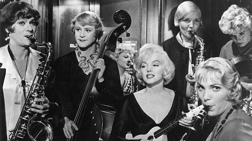 «В джазе только девушки» / Some Like It Hot (1959) – Тони Кертис и Джек Леммон