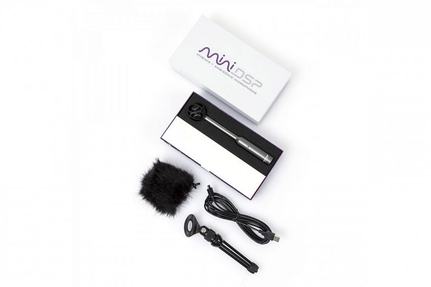 ambiMIK-1 — амбифонический USB-микрофон от miniDSP и Dirac