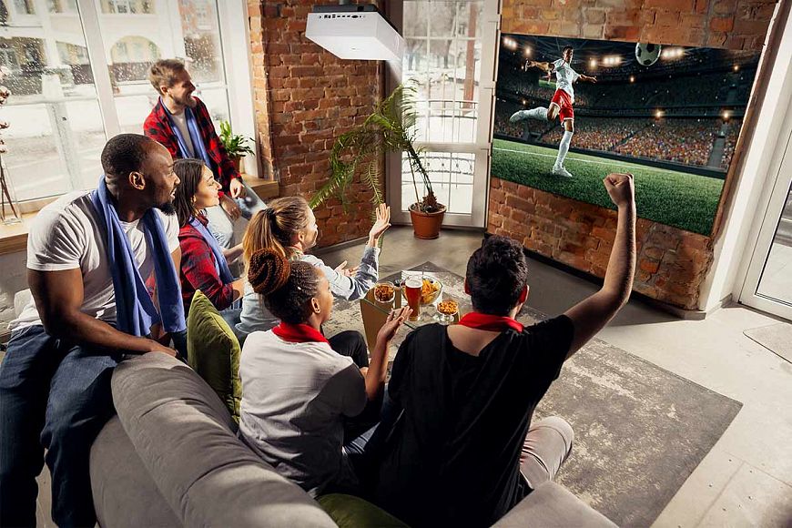 Лазерный DLP 4K проектор LG HU810PW