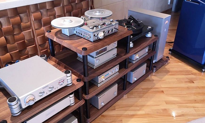 5. Почти все топовые инсталляции на выставках Hi-Fi/High End используют бобинник, как главный источник сигнала в системе