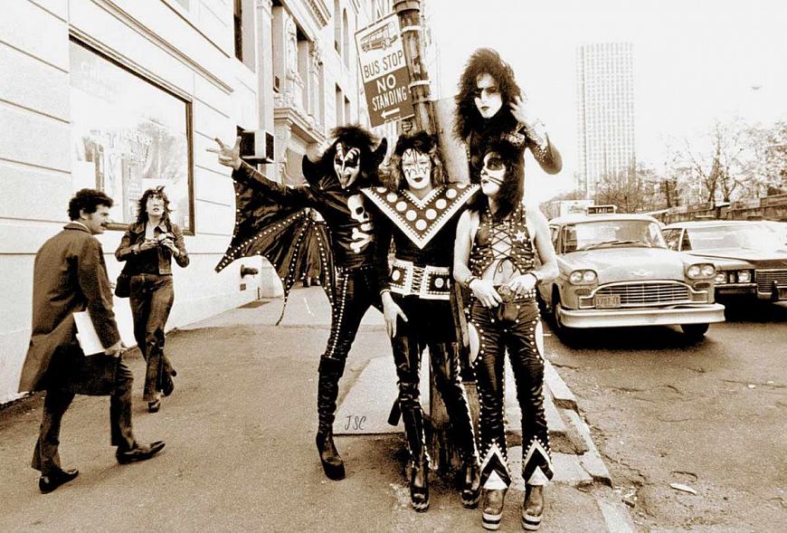 KISS и Blue Oyster Cult (1974 год)