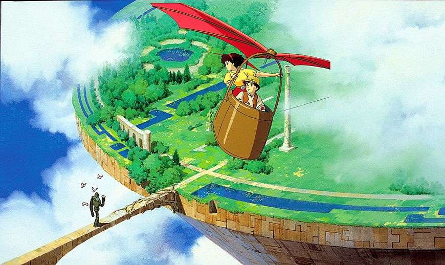 5. Небесный замок Лапута / Tenkūno Shiro Rapyuta (1986)