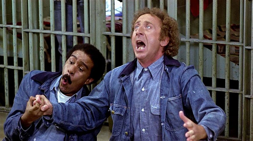 3. Буйнопомешанные / Stir Crazy (1980)