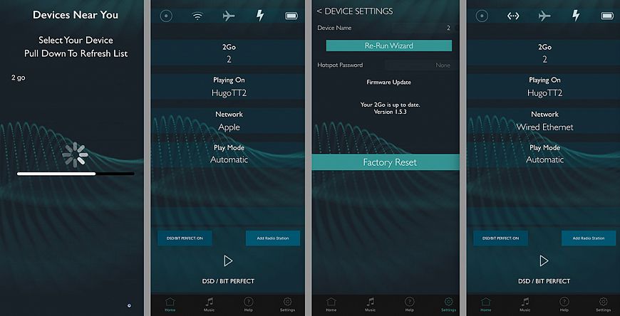 Стример Chord 2go и интерфейс Chord 2yu