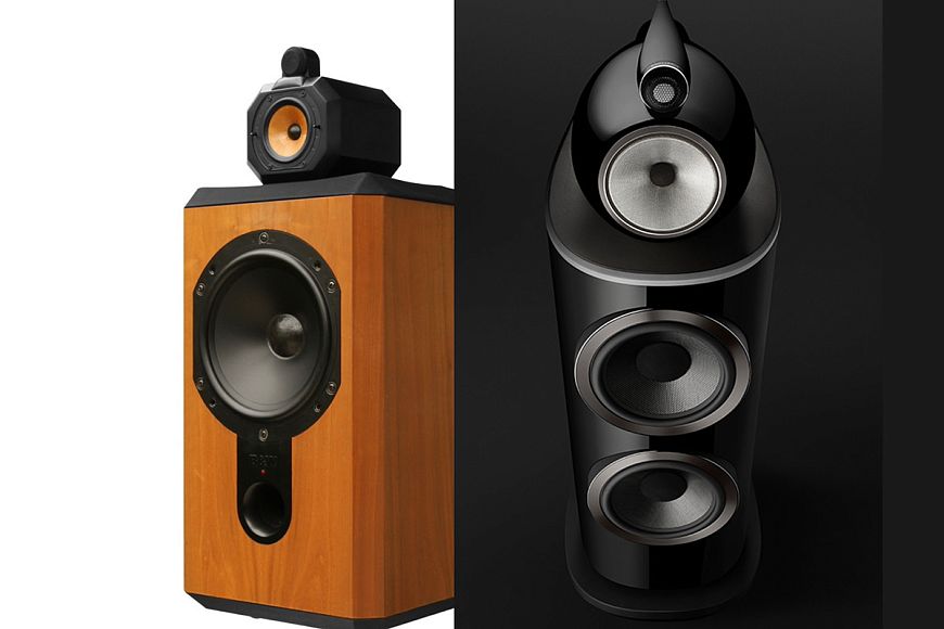 B&W Matrix 801 (1980) – B&W 801 D4 (2021)