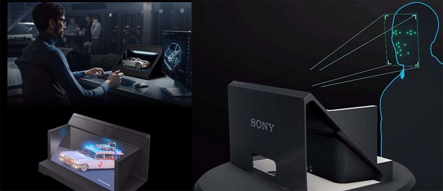 3D-дисплей Sony Spatial Reality Display