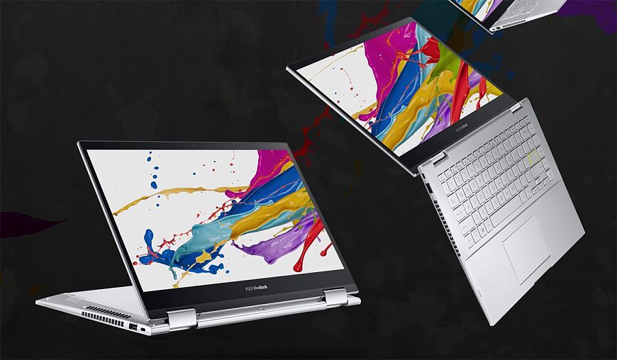 ASUS VivoBook Flip 14 — первый ноутбук с дискретной графикой Intel