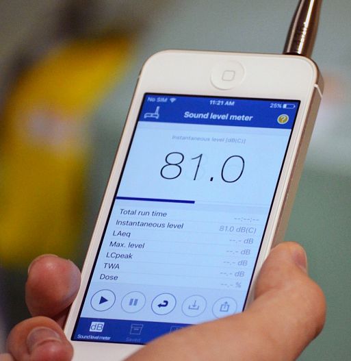 8. Не перебарщиваем со звуковым давлением, проверяем по SPL-метру