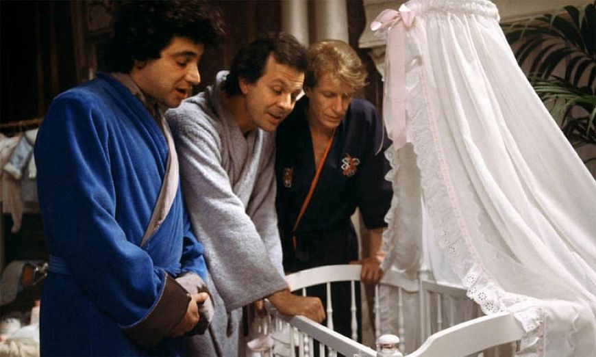 10. Три мужчины и младенец в люльке / Trois hommes et un couffin (1985)
