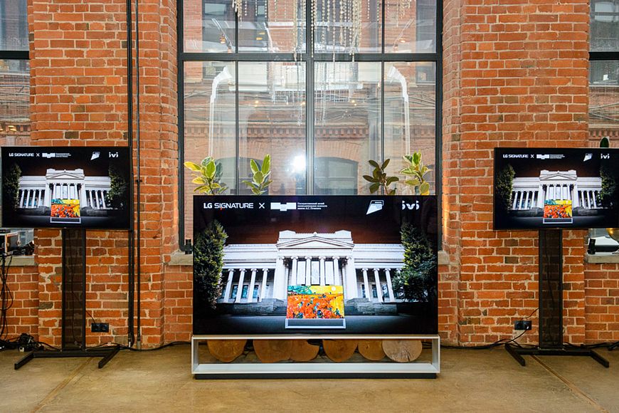 LG SIGNATURE провела мультимедийную экскурсию по залам Пушкинского музея