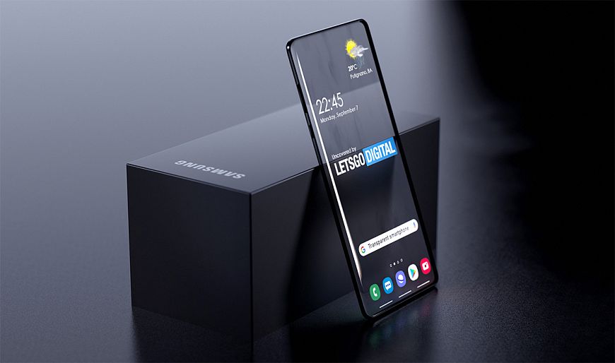 Смартфоны Samsung 2021 — прозрачные, трехстворчатые?