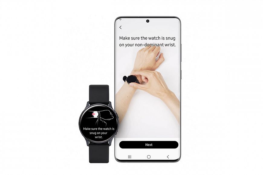 Samsung Health Monitor измеряет давление