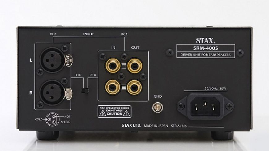 Stax SRM-400S — новый усилитель для электростатических наушников