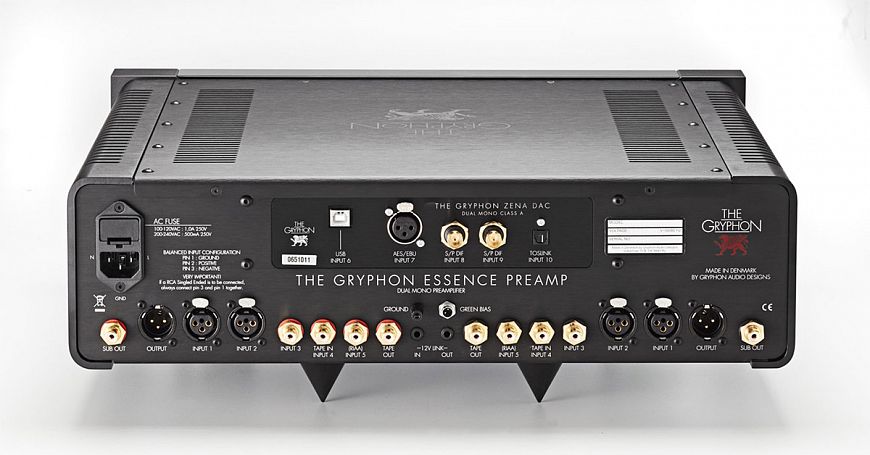 Gryphon Essence Stereo и Essence Preamplifier