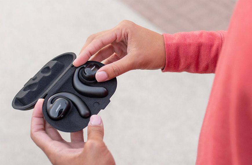 Bose Sport Open Earbuds — новые TWS-наушники для занятий спортом