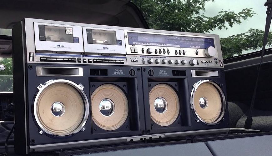 12 редких японских бумбоксов